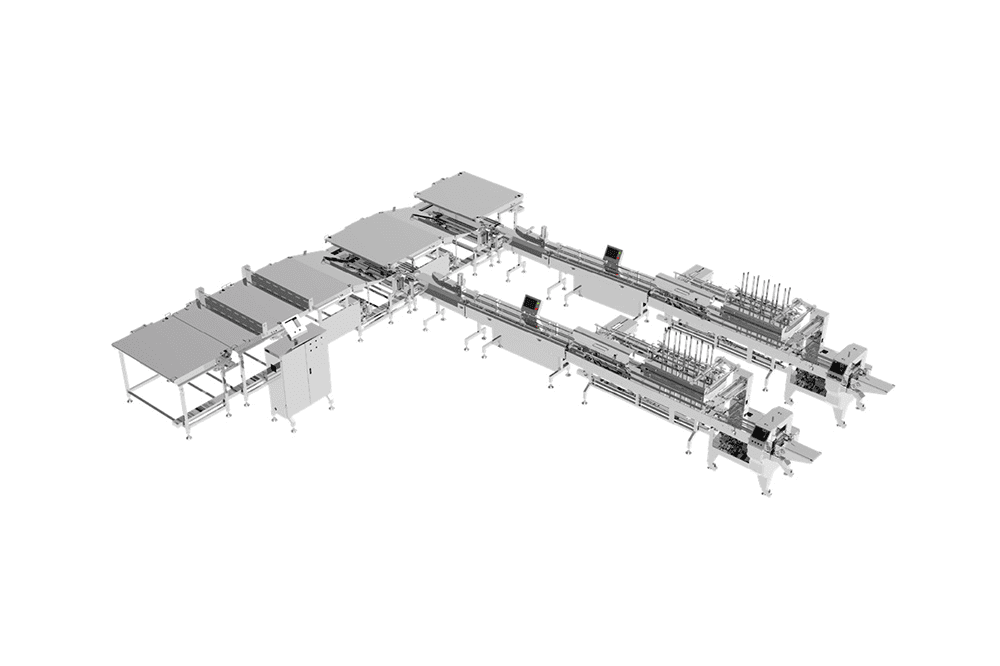 Línea de envasado automático