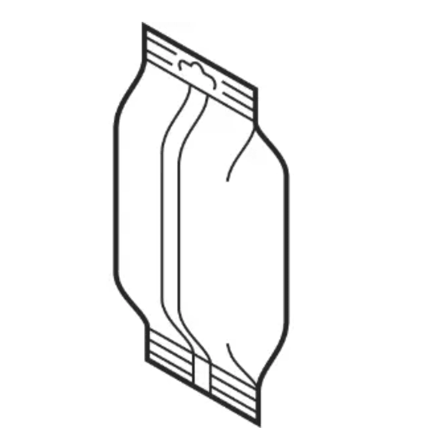 Bag type of VFFS machine-pillow bag