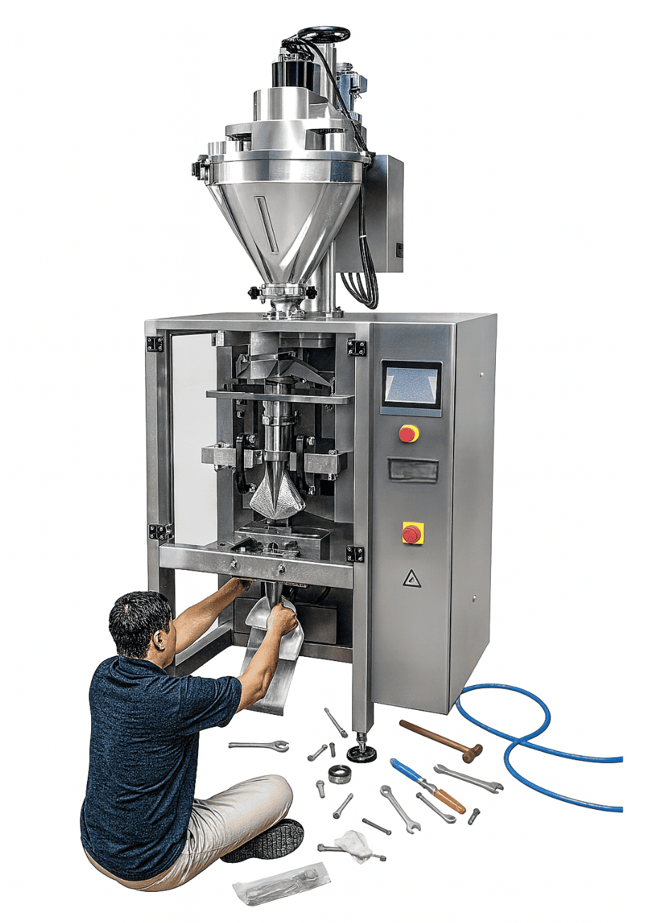 La importancia del mantenimiento rutinario de las máquinas VFFS