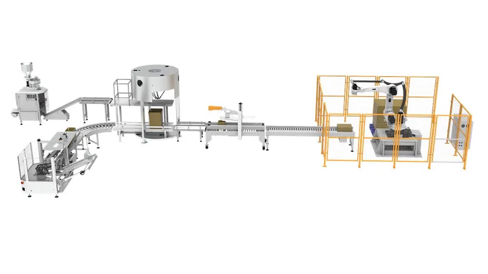 soluci&oacute;n de envasado automatizado con m&aacute;quina de envasado vertical